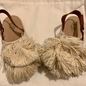 Zara Fringe Sandals